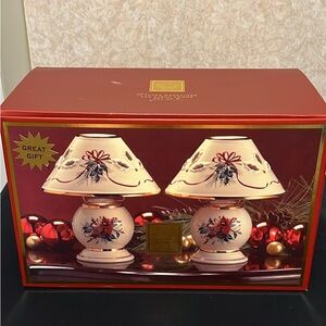 Holiday Themed Table Lamp Set